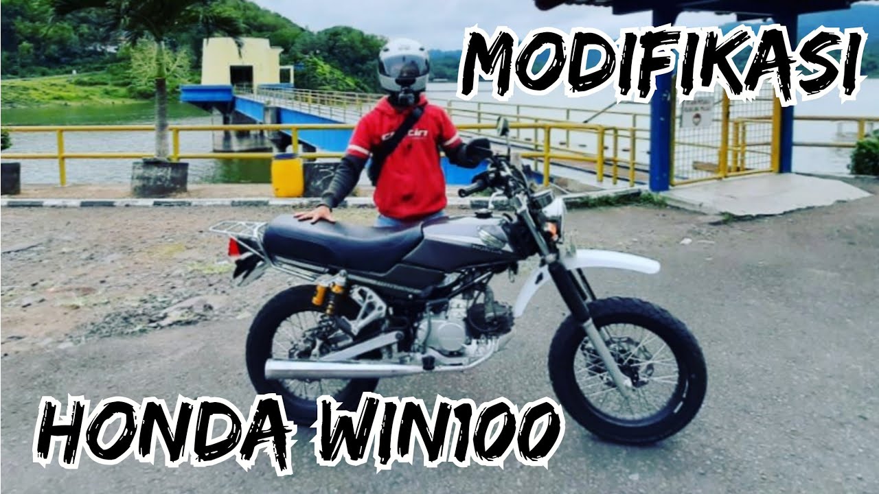 Modifikasi Honda Win 100 Supermoto Part 1 - YouTube