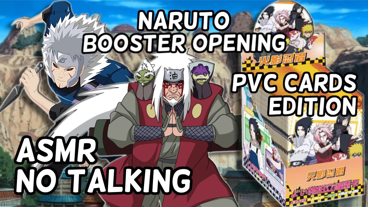 [ASMR]  PVC Cards Edition | Naruto Booster Opening (No Talking)