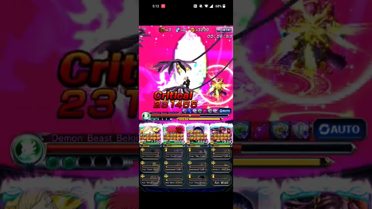 Grand Summoners: Crest Palace Nuke W Emperor 👍🏾 