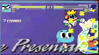 M.u.g.e.n - Gumball And Tempo Vs. Bartman And King Pig