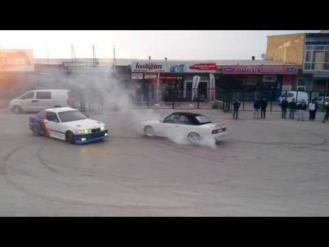 ///BMW   06GTR68  E36 coupe Turbo drift  06LED28  E30 Cabrio Burnout Ankara ivedik