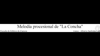 107 Melodía procesional de "La Concha"