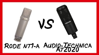 Mic Showdown: Audio Technica AT2020 Vs. Rode NT1A (Raw & Mixed Vocals)