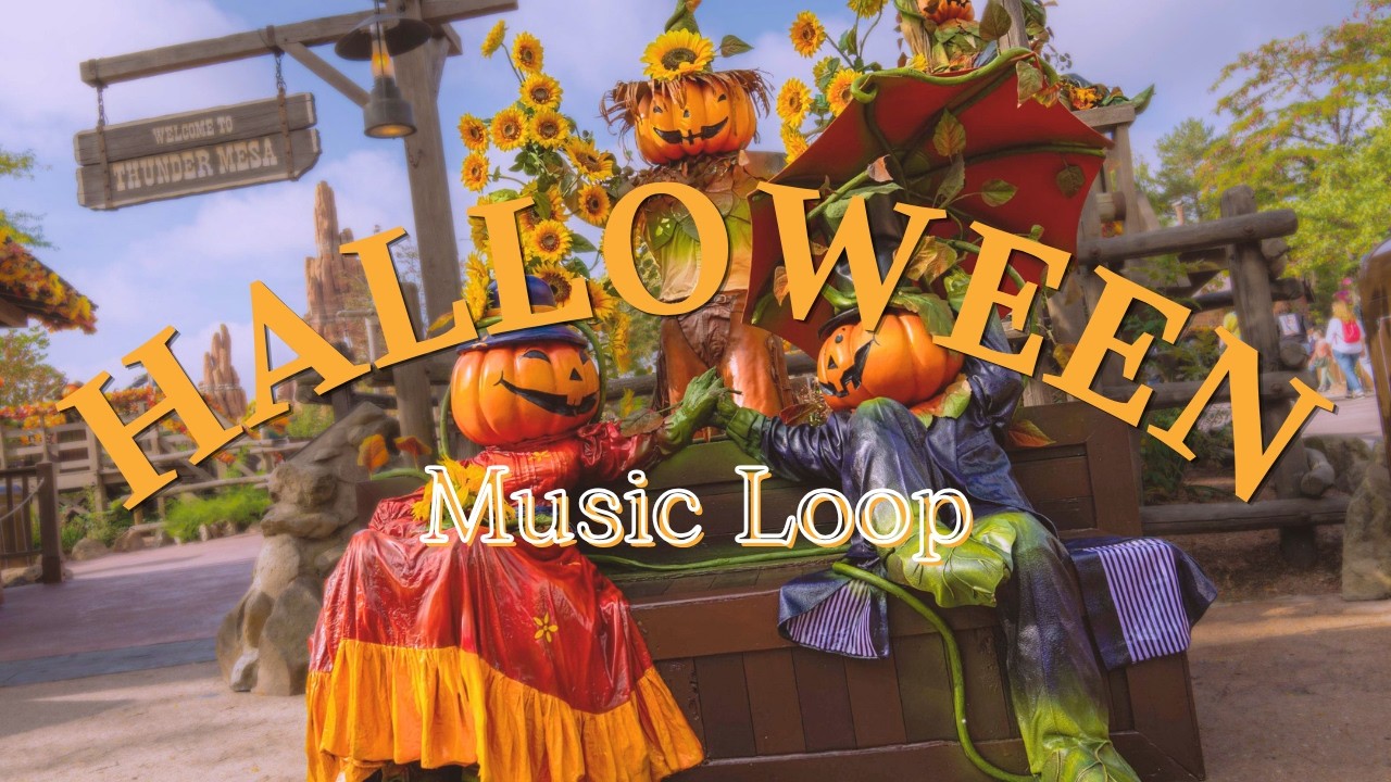 Halloween Music Loop | Frontierland - Disneyland Paris - YouTube