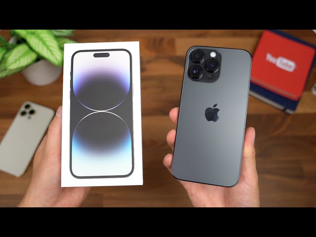 Apple iPhone 14 Pro Max Unboxing!