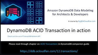DynamoDB ACID Transactions