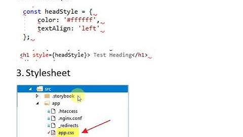 React JS CSS Styles in English Explanation