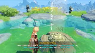 Highest point of Qingce Village // Incomplete Writing // Genshin Impact Walkthrough