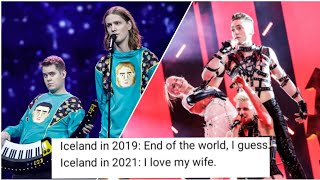 Eurovision comment section