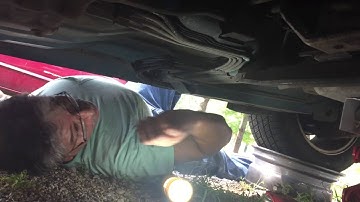 How to install a transmission mount on 1994 Camaro z28