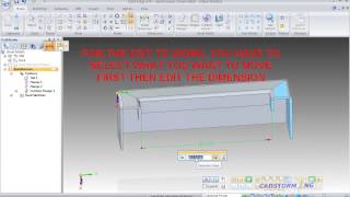 SOLID EDGE ST4 - Sheet metal flange dimensioning
