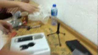 Unboxing M-Audio (OUR NEW MICROPHONE!)