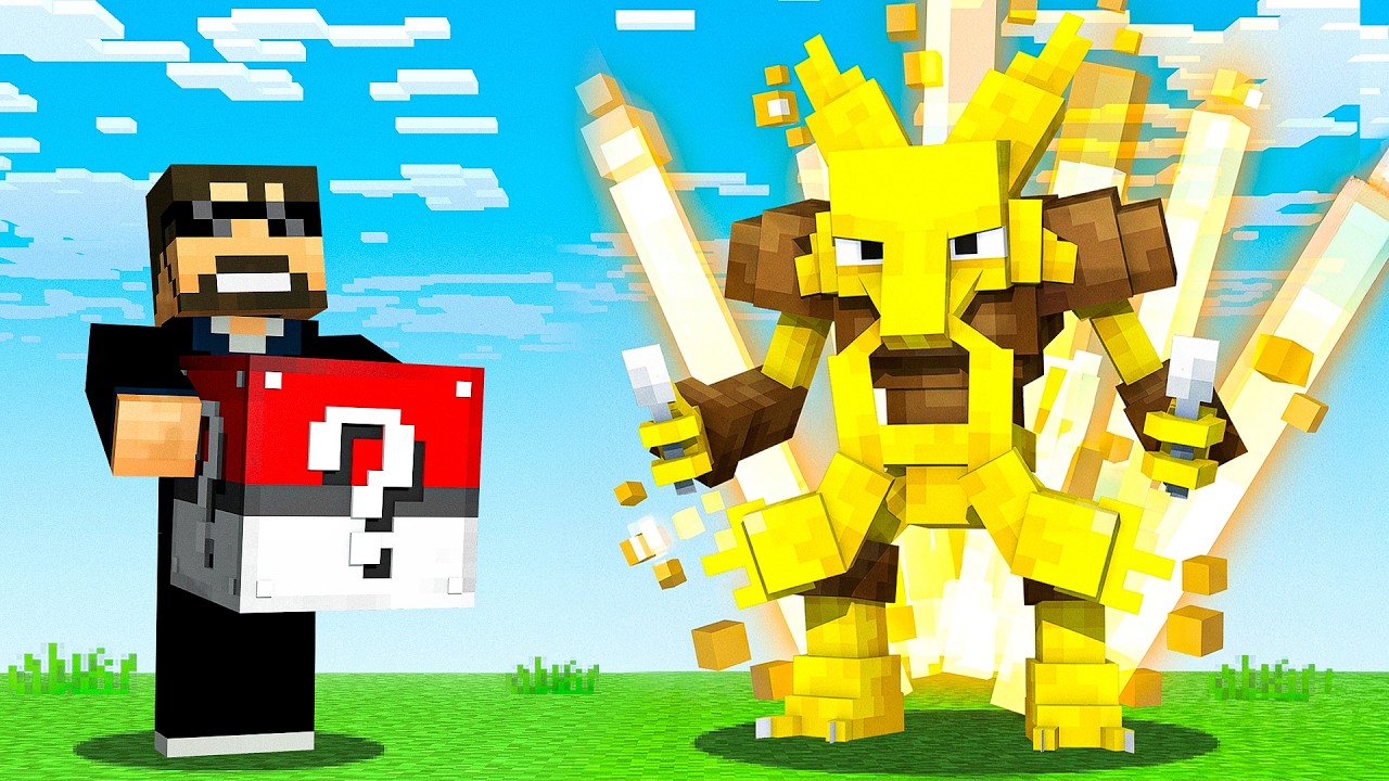 COBBLEMON Lucky Blocks in Minecraft