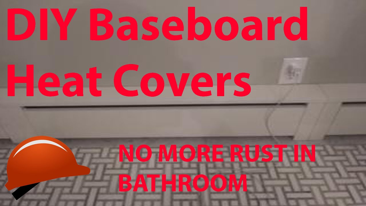 DIY Baseboard Heat Covers YouTube