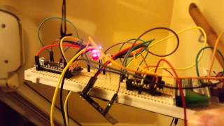 Stairlift remote control - Breadboard version