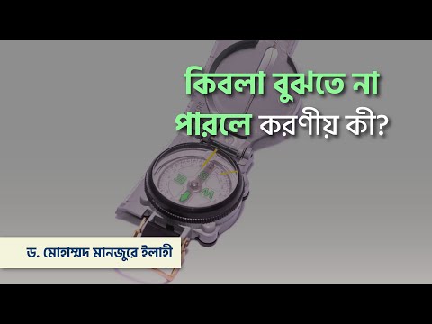 কিবলা বুঝতে না পারলে করণীয় কী ? ।। Dr. Mohammad Monzur-E-Elahi