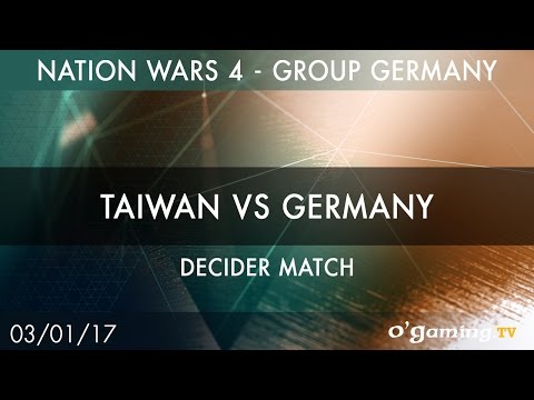 Taiwan vs Germany - Nation Wars 4 Group Germany - Decider match - Starcraft II - EN