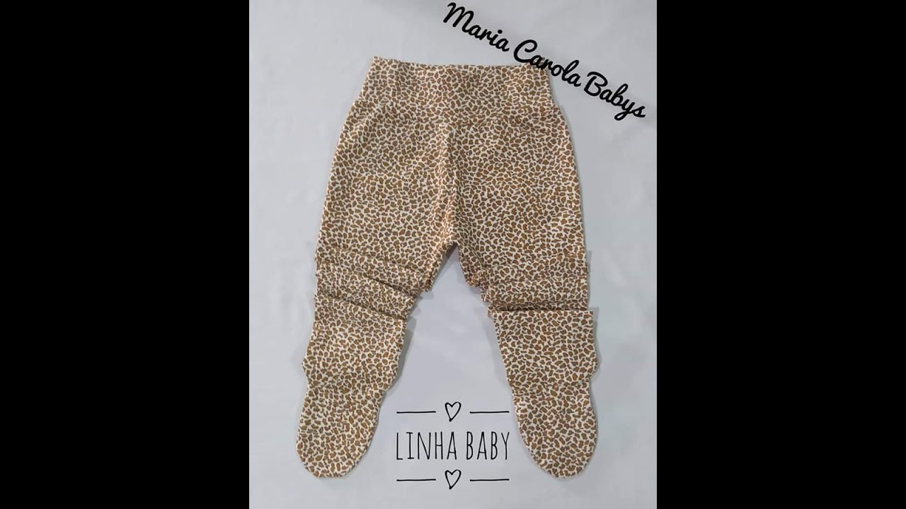 calça de pezinho bebe