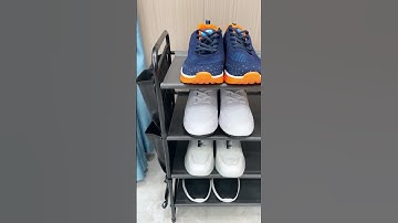 Upgrade your space with modern shoe storage solutions #shoerack #homedecor