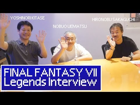 EXCLUSIVE! FINAL FANTASY VII Legends Reunion || Hironobu Sakaguchi, Nobuo Uematsu, Yoshinori Kitase