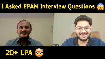 Can You Answer These EPAM Java Spring Boot Questions? | 3 Yrs Mock Interview