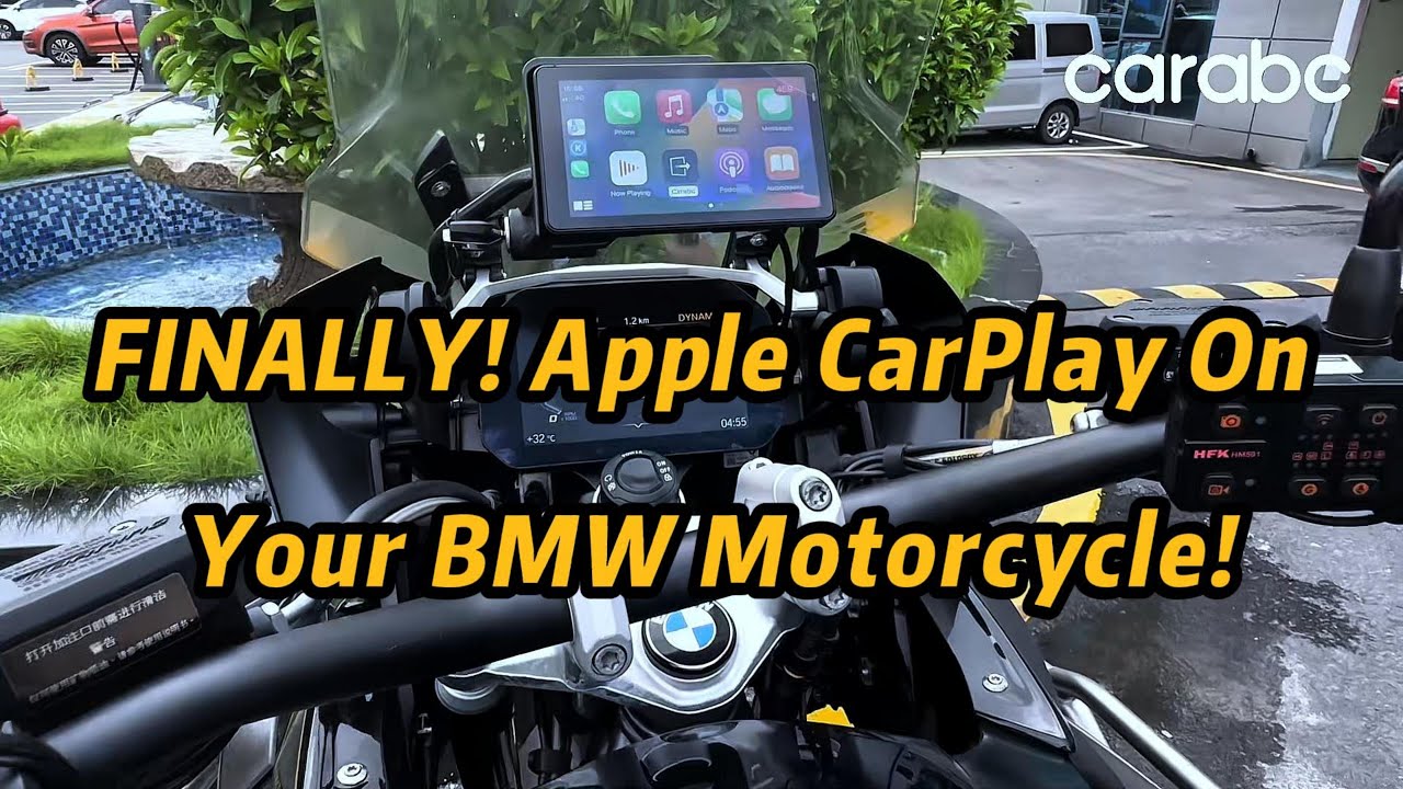 FINALLY! Apple CarPlay On Your BMW Motorcycle! - YouTube
