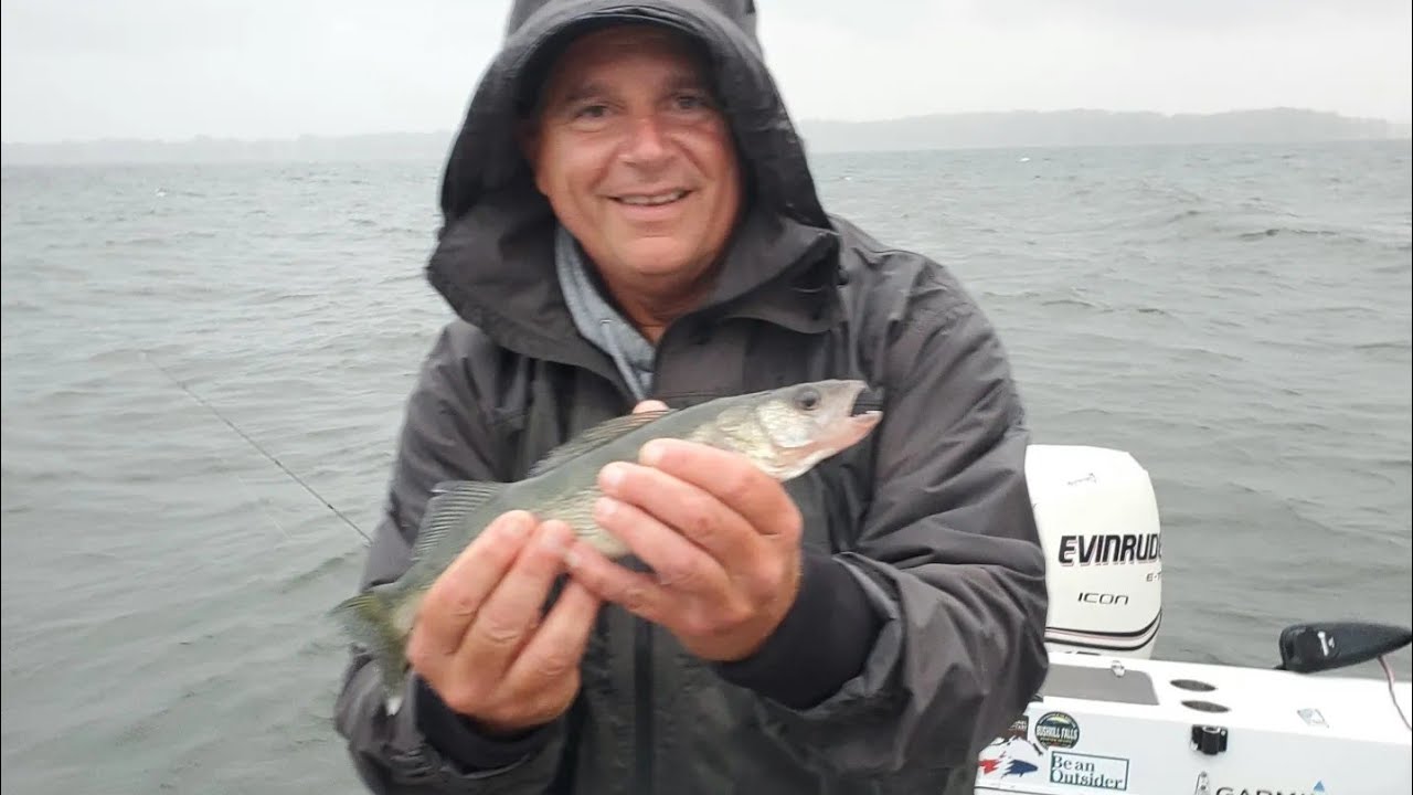 Oneida Lake Fishing Report WEDNESDAY 090722 Pouring Rain and East