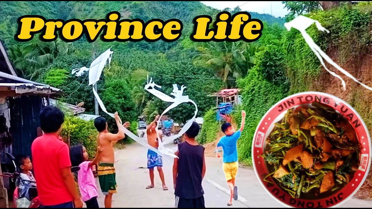 A Simple life in the Philippine Countryside, Neighbours Kids Played ...