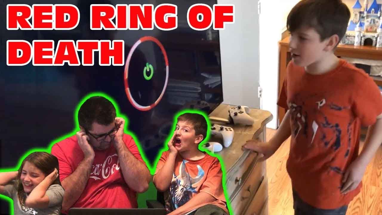 Red Ring of Death Xbox Prank On Kids! Oh Shiitake Mushrooms YouTube