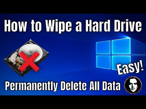 Video: How To Permanently Delete Data From HDD