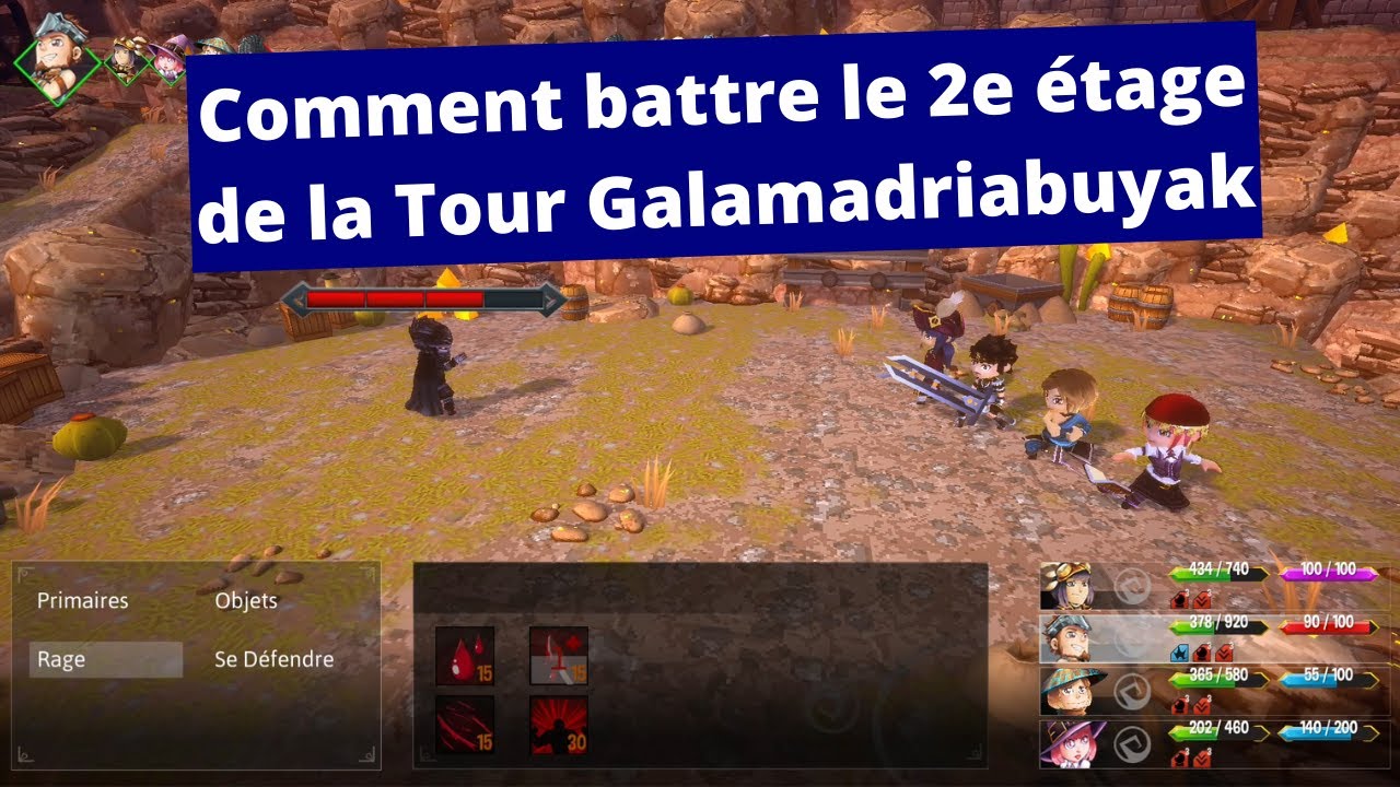 Tutoriel RPG Noob - Comment battre le 2e étage de la Tour