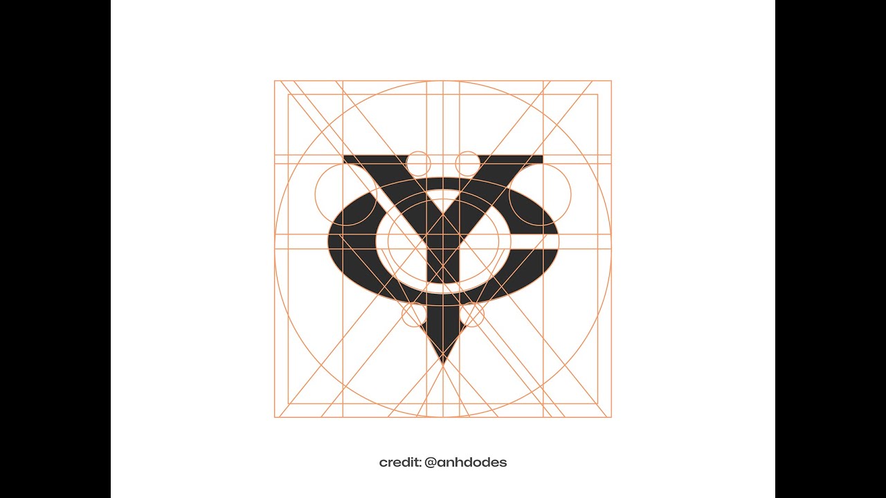 CY YC monogram typography logo for sale by Anhdodes