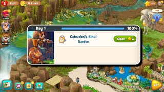 New Area Opened - Day 1 - The Railroad - Playrix Gardenscapes New Acres - Android Gameplay screenshot 3