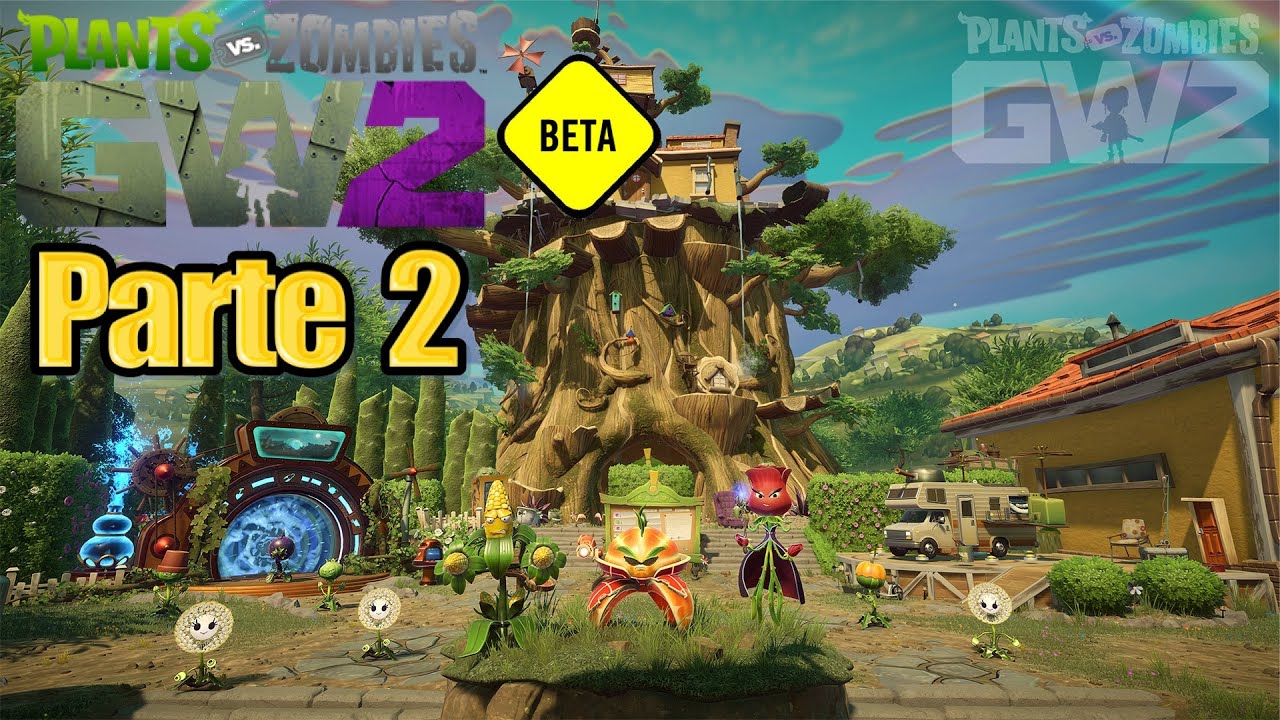 Plants vs Zombies Garden Warfare 2 BETA - Parte 2 BANDERA DEL PODER ...