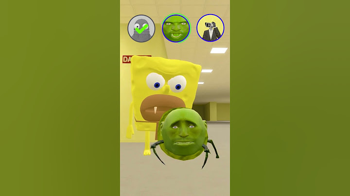 Beware! SpongeBob is Lurking Behind the Wall! 😱 P7 #meme #gmod