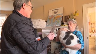 This cat's weight loss journey captured the world's attention. CBS 6 wanted to help out