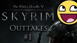 Skyrim Outtakes! Break Dancing Alchemist Glitch