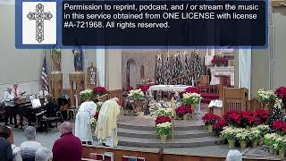 The Baptism of the Lord, Jan. 12, 2025, 9 am Mass