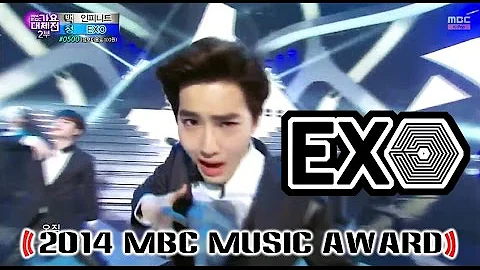 [2014 MBC Music Award] EXO - Thunder + overdose 20141231