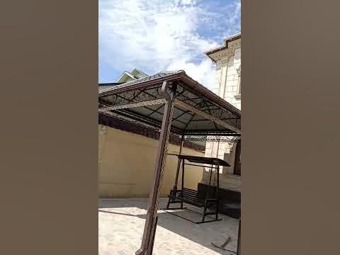 козерог навес #навес #шымкент #tiktok #металл - YouTube