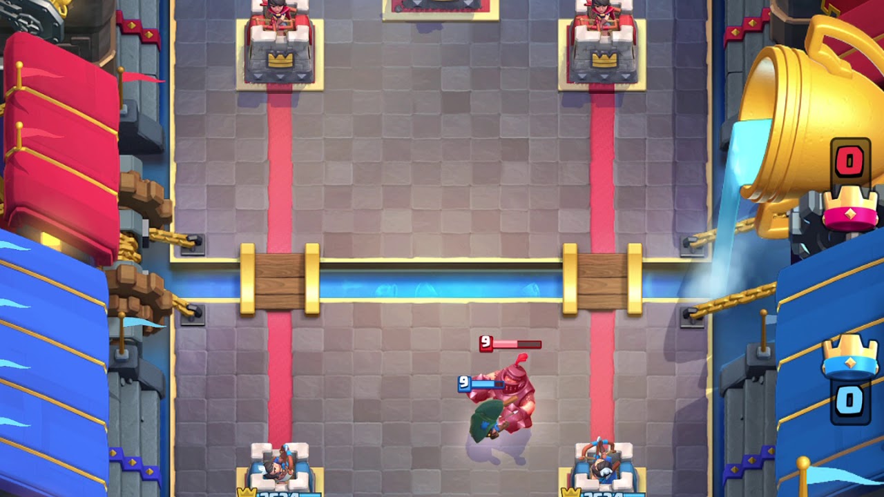 Counter Mega Knight with Bandit