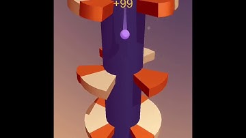 I REACHED LEVEL 100 IN HELIX JUMP!!!