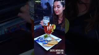 This Coctel Michelada is so DELICIOUS VENTURA CALIFORNIA Limon Y Sal