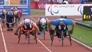 Men's 800m T34 | final | 2014 IPC Athletics European Championships Swansea