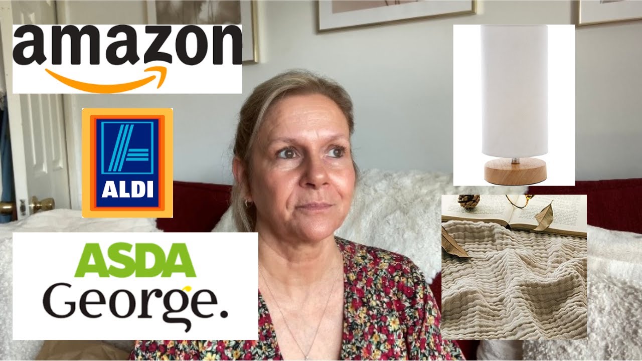 🛍BRAND NEW🛍 ASDA GEORGE, AMAZON, ALDI, SHOPPING HAUL. HOMEWARE. BEDROOM ...