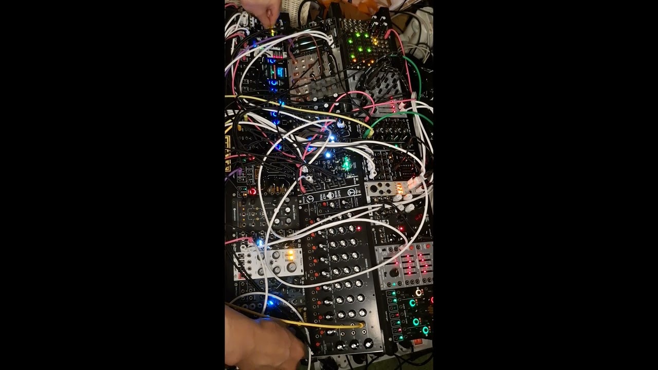 Modular on the Fly Tr028 First Track ish Attempt  -When Spirit Talks Dolphins Laugh-