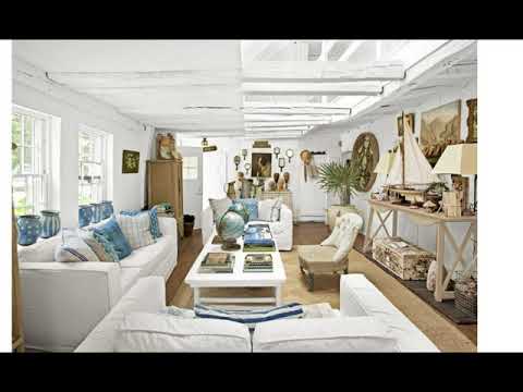 Nautical living room ideas - YouTube
