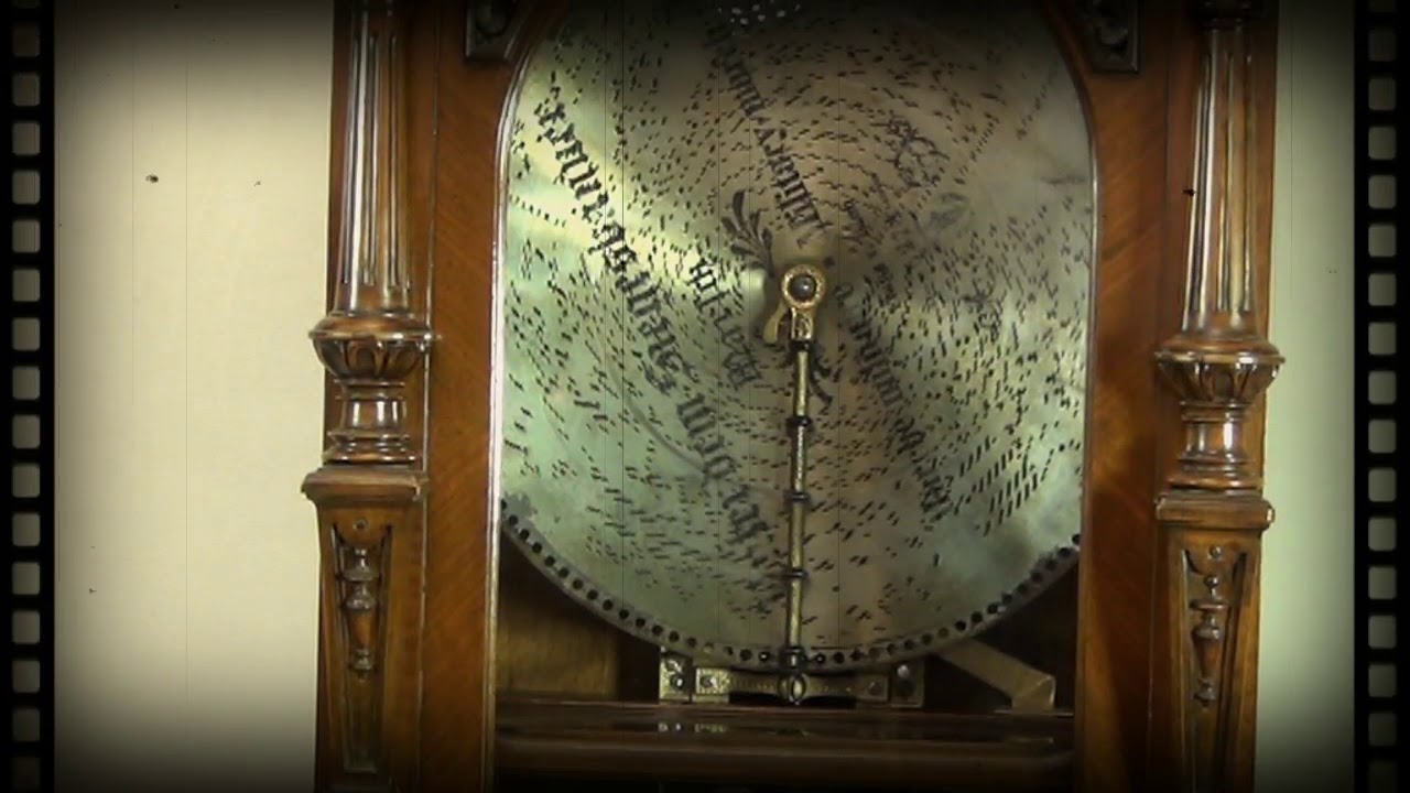 Antique Polyphon Upright Disc Music Box YouTube