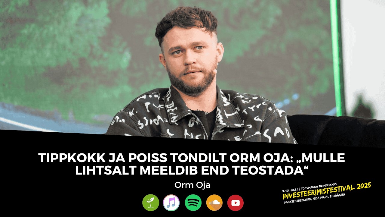 Tippkokk ja poiss Tondilt Orm Oja: „Mulle lihtsalt meeldib end teostada“