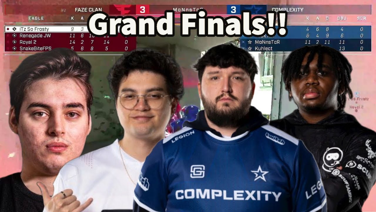 FaZe Vs Complexity HCS 4K Grand Finals!! Insanely Close Ending!!